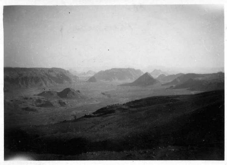 Moon Valley Transjordan feb 1950